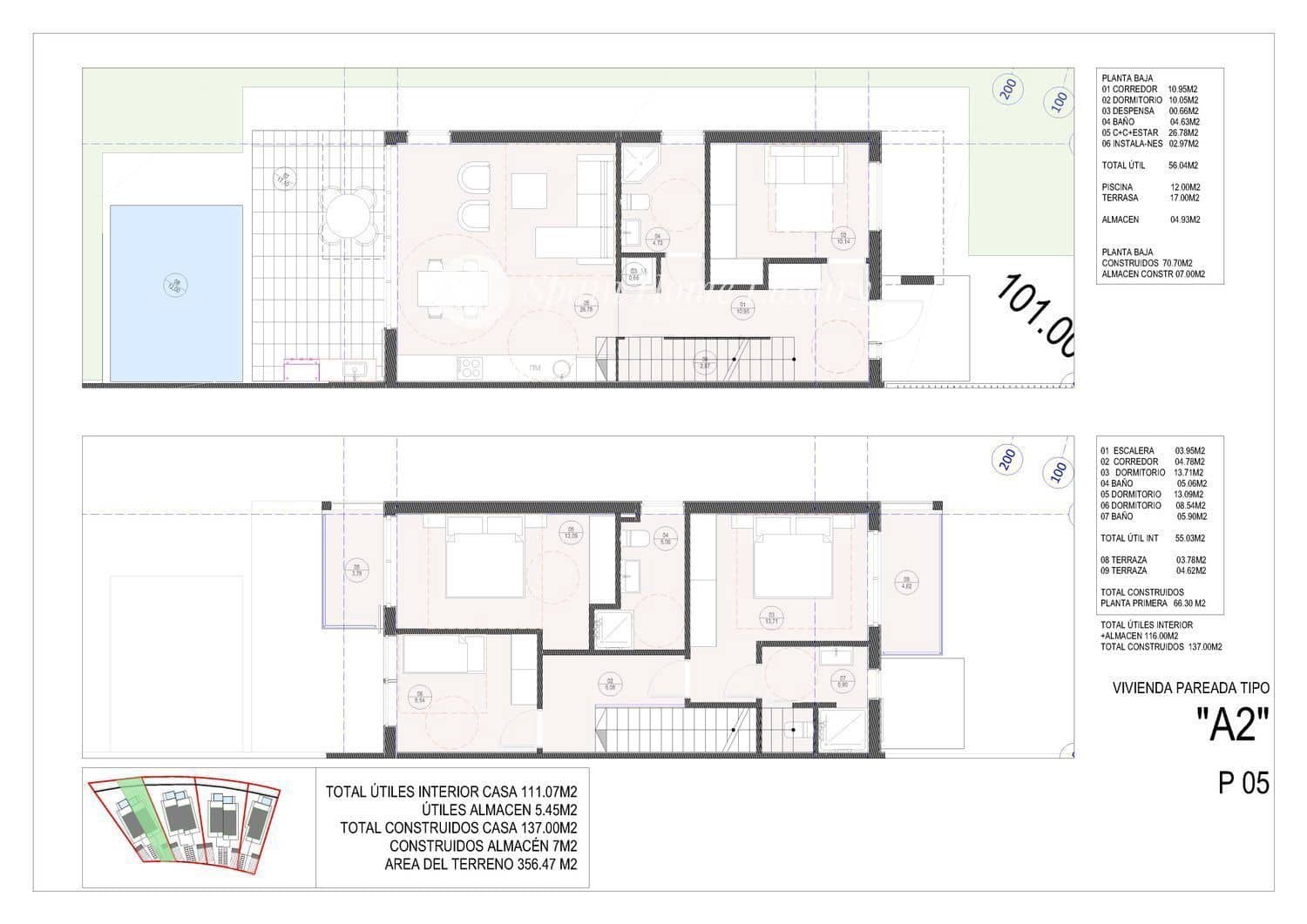 4 soverom Villa til salgs i San Antonio de Benageber med svømmebasseng garasje - € 495 000 (Ref: 9003664)