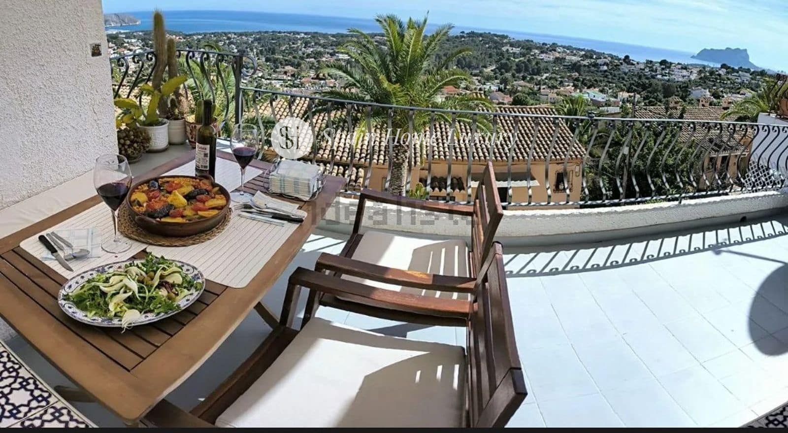 2 soveværelse Villa til leje i Teulada-Moraira med swimmingpool garage - € 1.750 (Ref: 9113618)