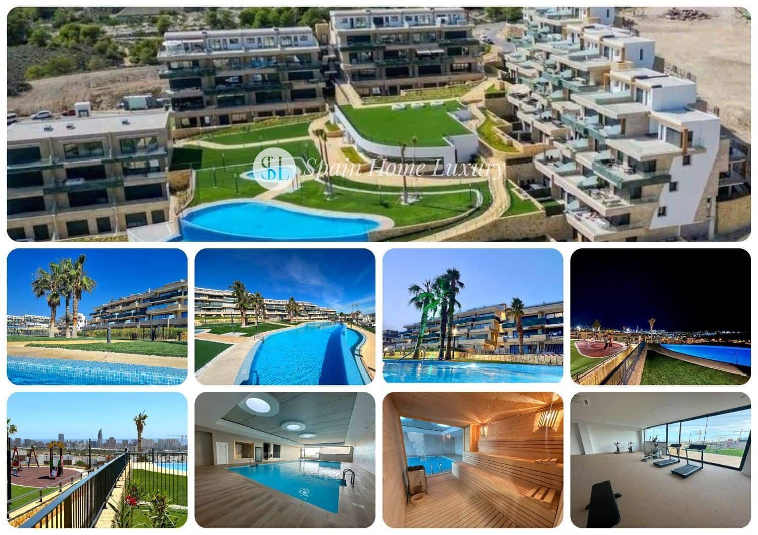 2 makuuhuone Asunto vuokrattavana paikassa Finestrat mukana uima-altaan 
autotalli - 1 750 € (Ref: 9230701)