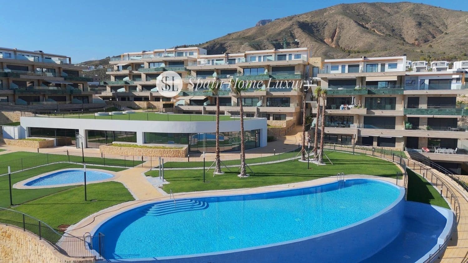 2 makuuhuone Asunto vuokrattavana paikassa Finestrat mukana uima-altaan 
autotalli - 1 750 € (Ref: 9230701)