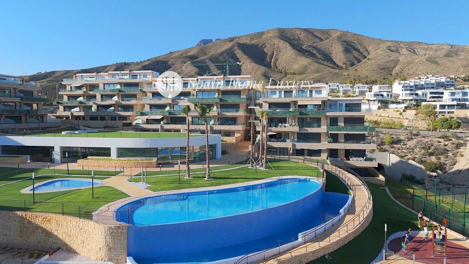 2 makuuhuone Asunto vuokrattavana paikassa Finestrat mukana uima-altaan 
autotalli - 1 750 € (Ref: 9230701)