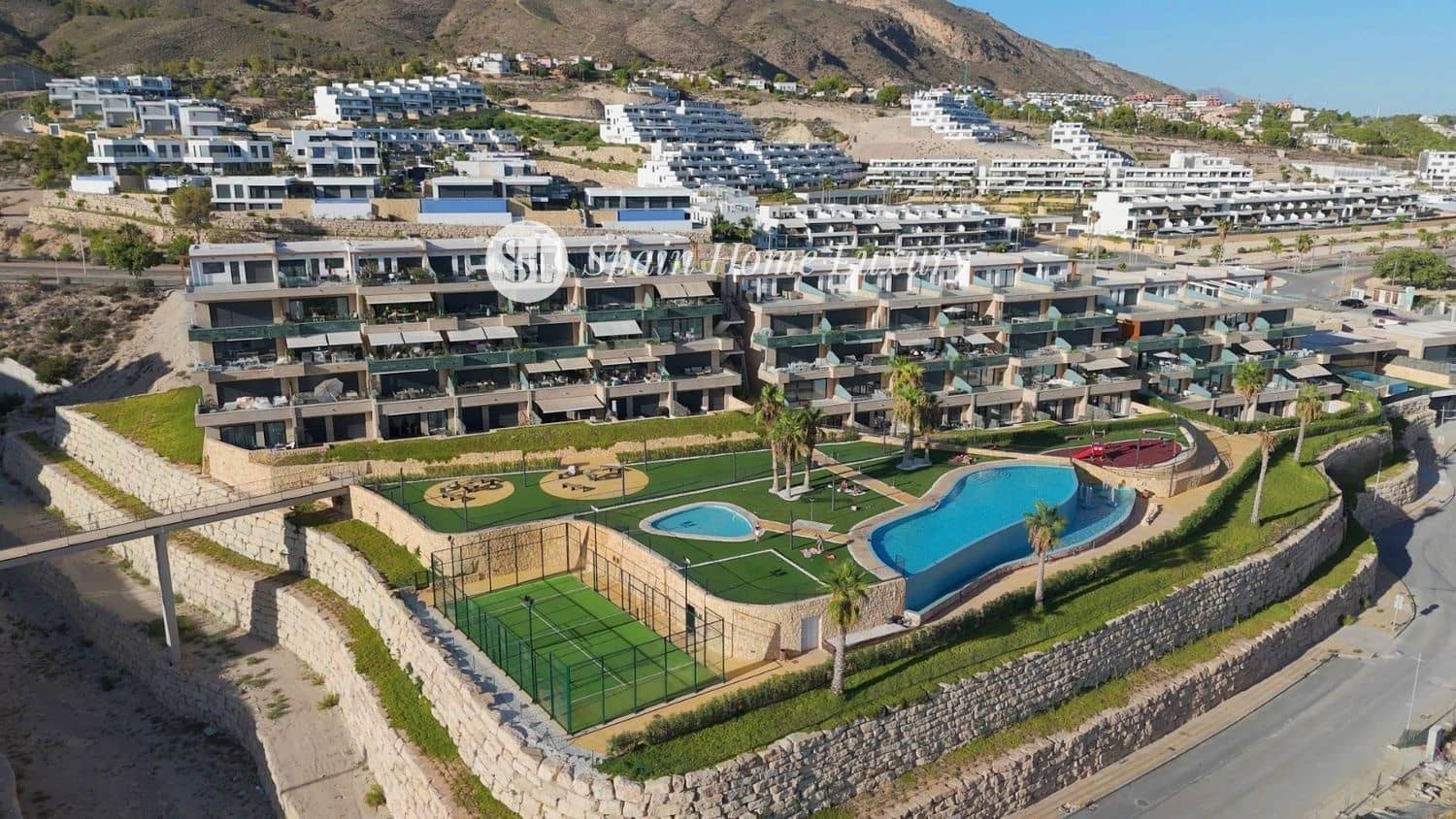 2 makuuhuone Asunto vuokrattavana paikassa Finestrat mukana uima-altaan 
autotalli - 1 750 € (Ref: 9230701)