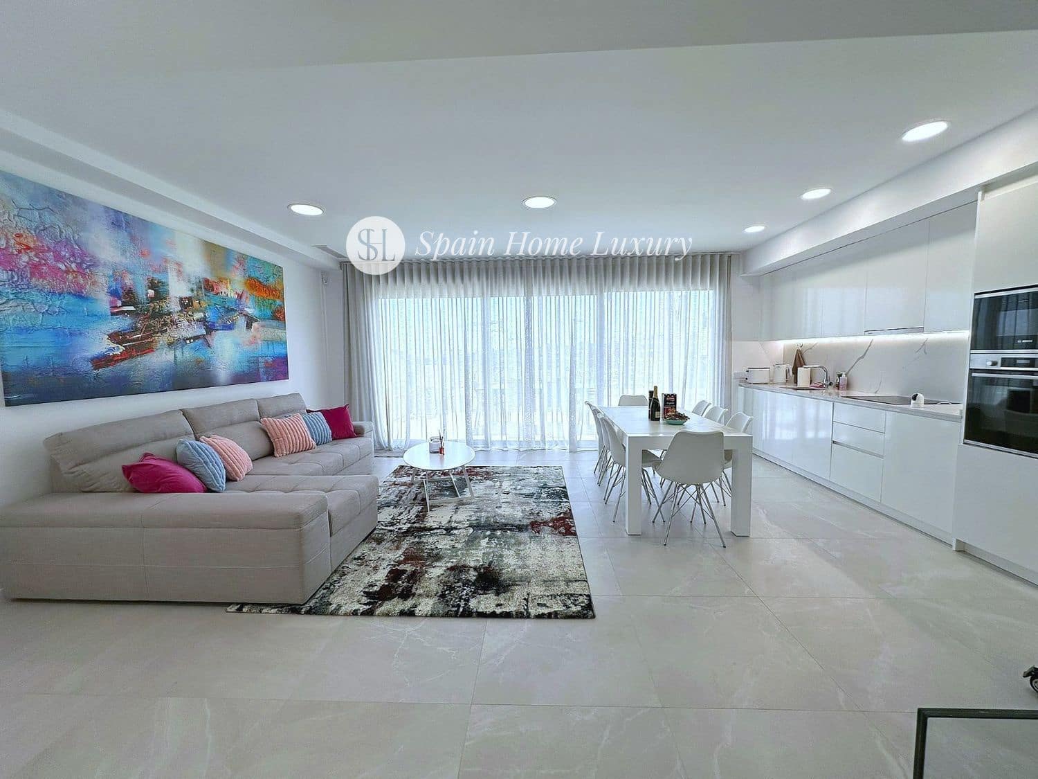 2 soverom Leilighet til leie i Finestrat med svømmebasseng garasje - € 1 850 (Ref: 9231830)