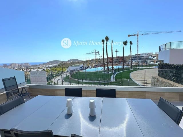 Appartement de 2 chambres à louer à Balcón de Finestrat - Terra Marina, Finestrat avec piscine garage - 1 850 € (Ref: 9231830)