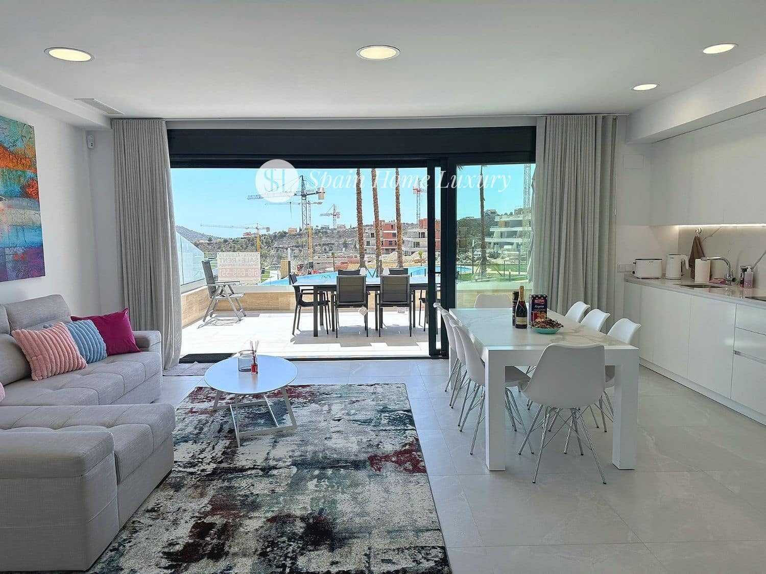 2 soverom Leilighet til leie i Finestrat med svømmebasseng garasje - € 1 850 (Ref: 9231830)