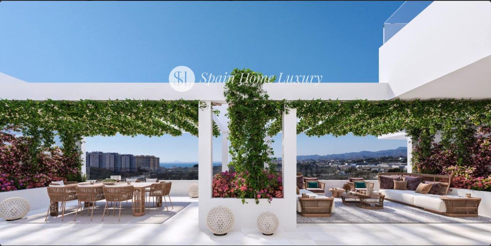 2 soverom Penthouse til salgs i La Villajoyosa / Vila Joiosa med svømmebasseng - € 625 000 (Ref: 9258025)