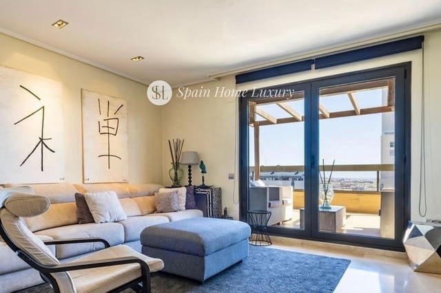 3 soverom Penthouse til salgs i Campanar, Valencia by med svømmebasseng garasje - € 890 000 (Ref: 9409103)