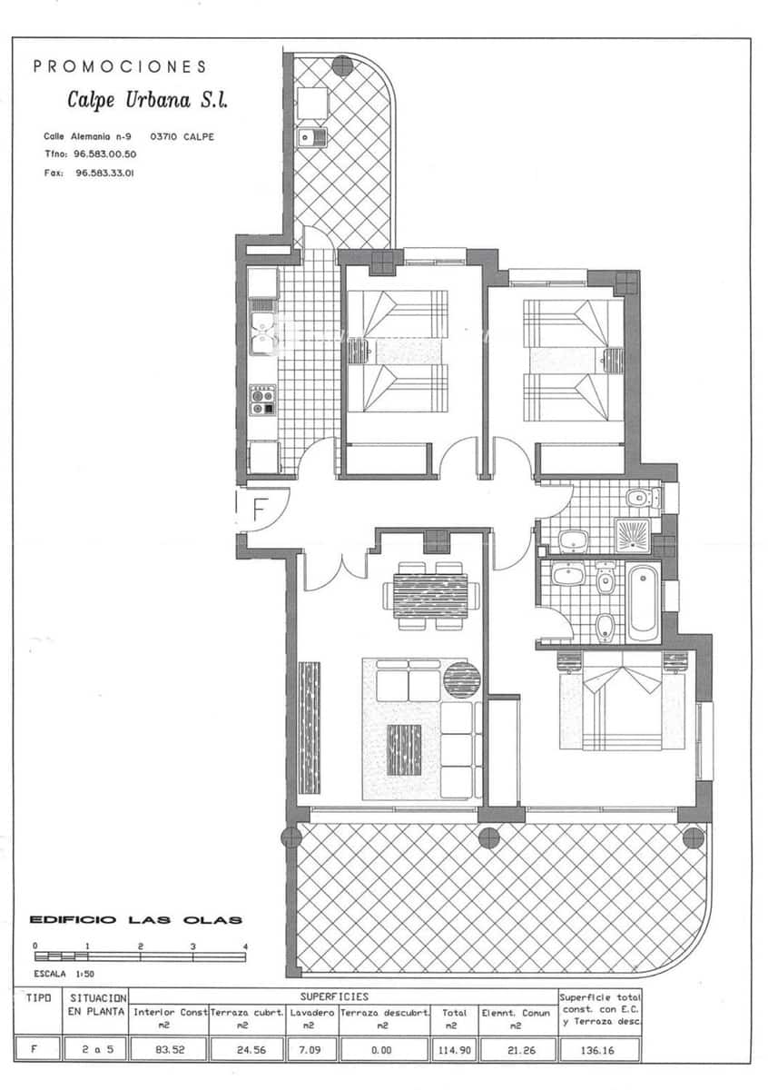 3 bedroom Flat for sale in Calpe / Calp with pool garage - € 520,000 (Ref: 9418984)