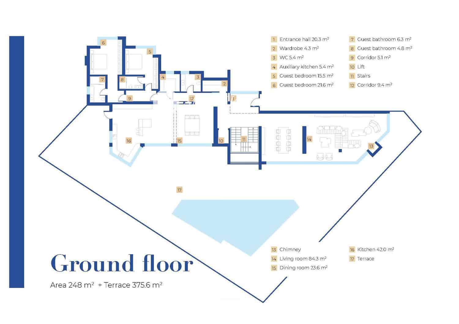7 bedroom Villa for sale in Altea with pool garage - € 4,750,000 (Ref: 9432444)