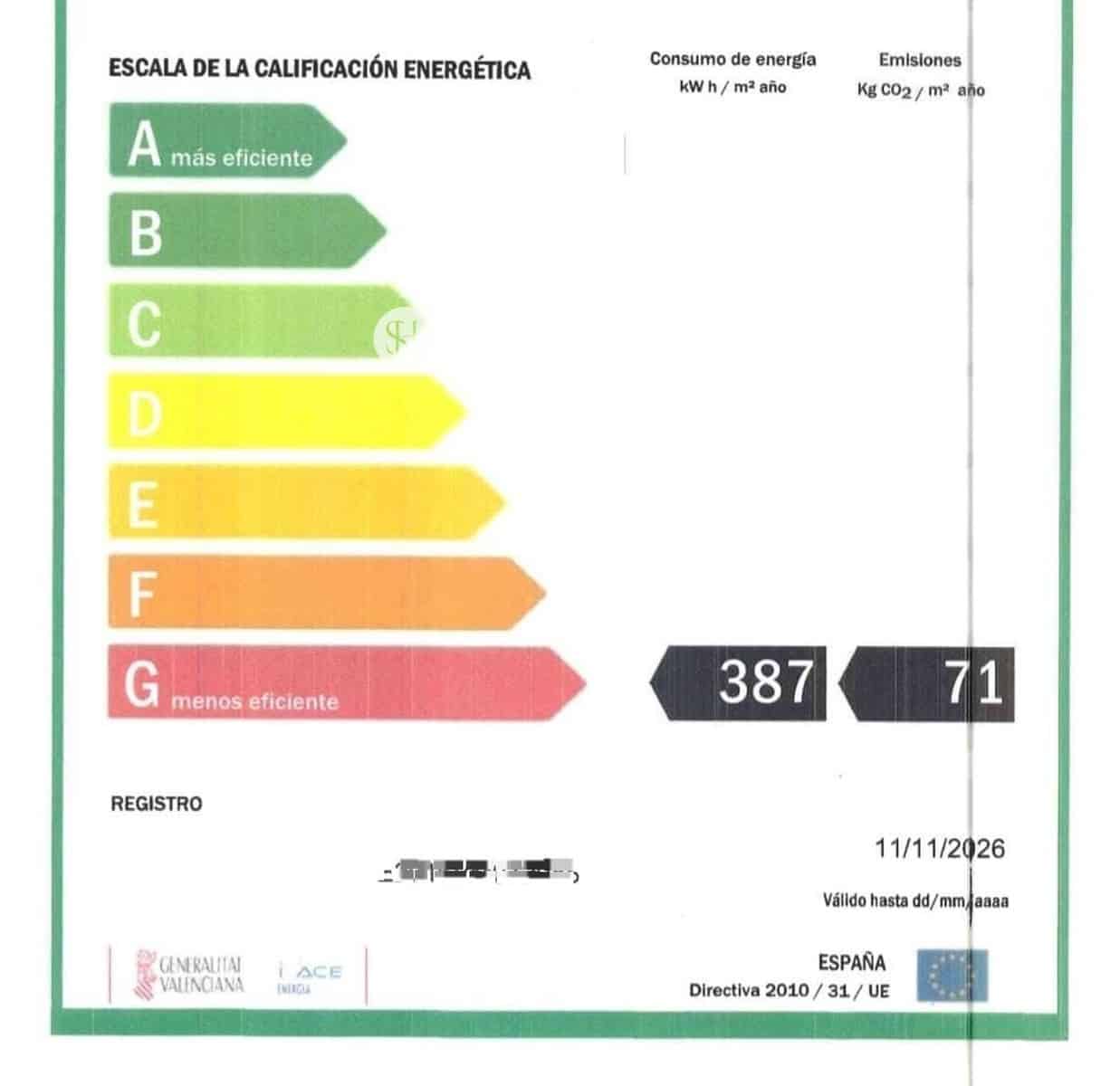 Piso de 1 habitación en Benidorm en venta - 177.000 € (Ref: 9453427)