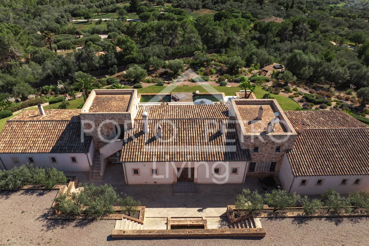 5 sovrum Finca/Hus på landet till salu i Santanyi med pool garage - 7 450 000 € (Ref: 9297832)