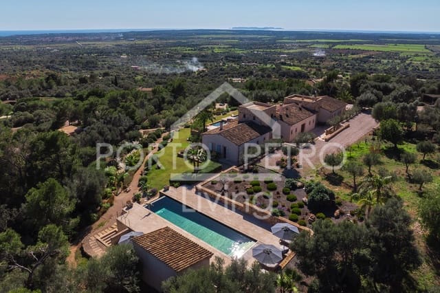 5 camera da letto Finca/Casa di Campagna in vendita in Santanyí con piscina garage - 7.450.000 € (Rif: 9297832)