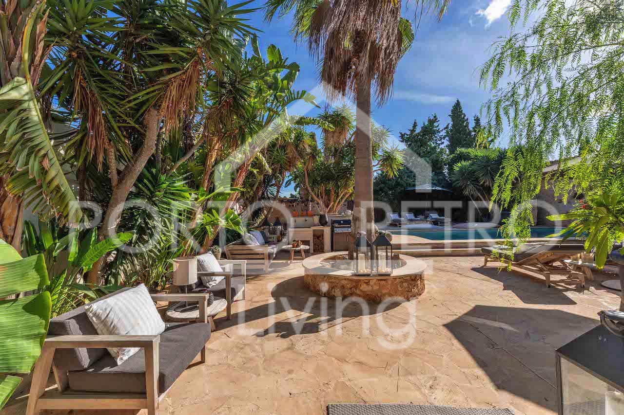 5 sypialnia Dom na sprzedaż w Santanyi z basenem garażem - 1 880 000 € (Ref: 9357463)