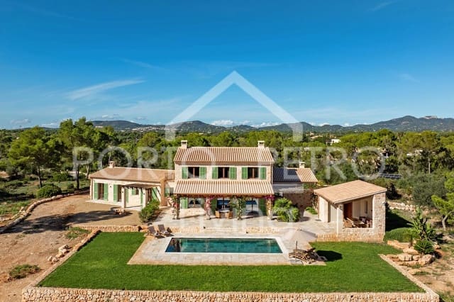5 soverom Finca/Herregård til salgs i Porto Petro, Santanyí med svømmebasseng garasje - € 4 250 000 (Ref: 9396489)