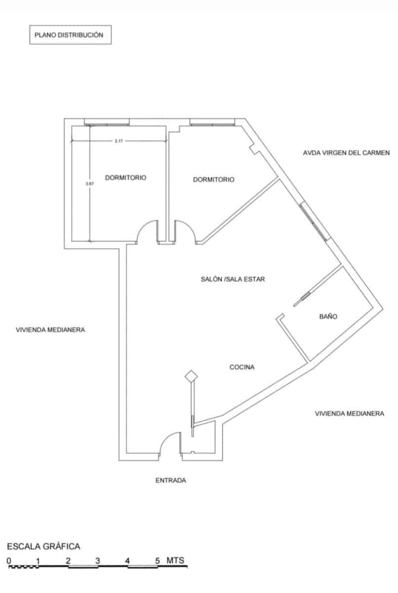 2 camera da letto Appartamento in vendita in Algeciras - 170.000 € (Rif: 9396024)