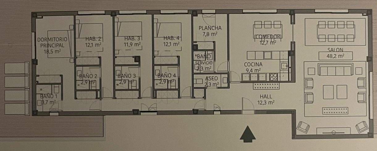 5 quarto Apartamento para venda em Sotogrande com piscina - 985 000 € (Ref: 9900375)