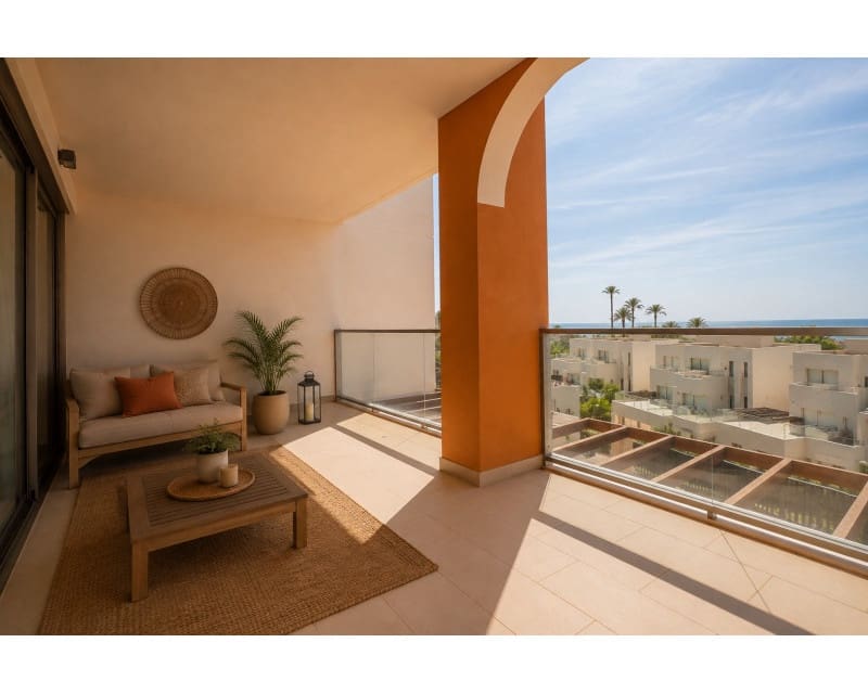 2 soveværelse Strandlejlighed til salg i Montiboli med swimmingpool - € 489.990 (Ref: 10034434)