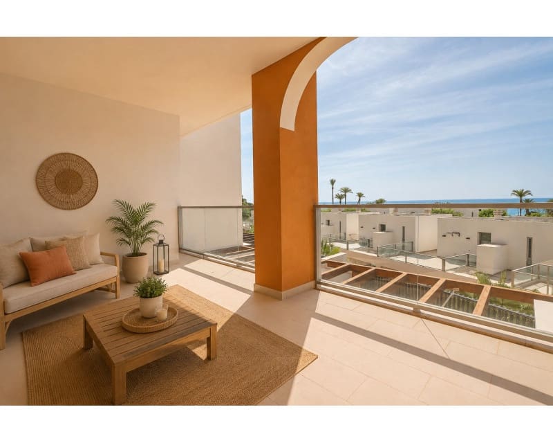 2 soveværelse Strandlejlighed til salg i Montiboli med swimmingpool - € 489.990 (Ref: 10034434)