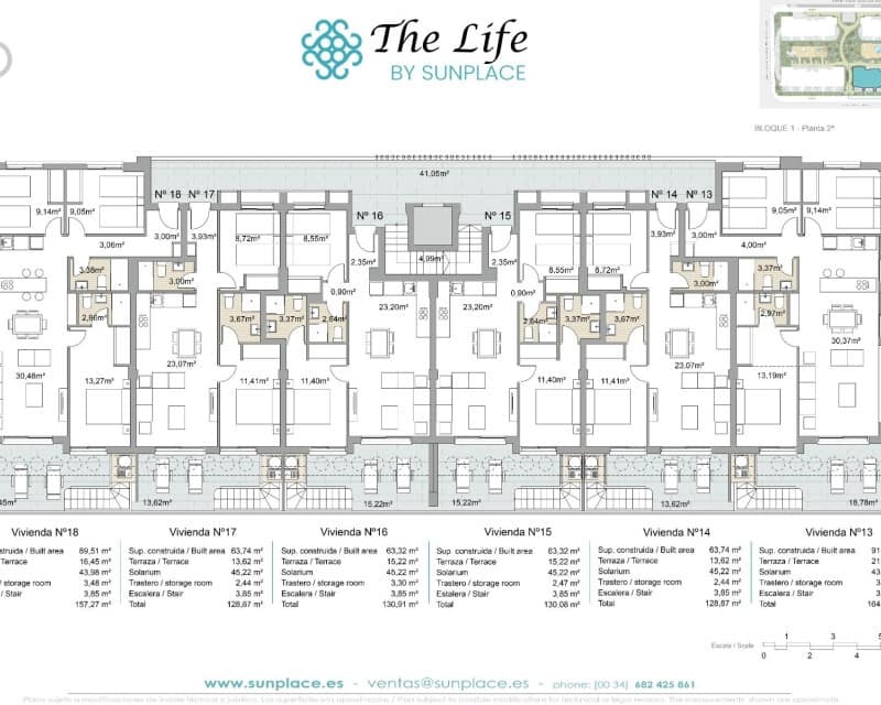 2 bedroom Apartment for sale in Pilar de la Horadada with pool - € 319,000 (Ref: 8647194)