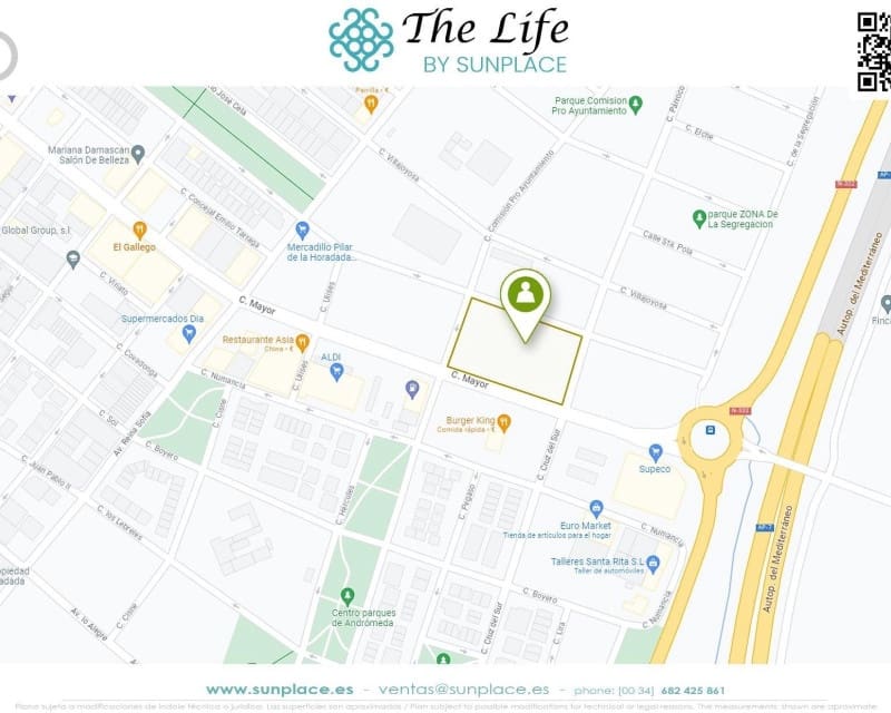 2 bedroom Apartment for sale in Pilar de la Horadada with pool - € 234,000 (Ref: 8647196)