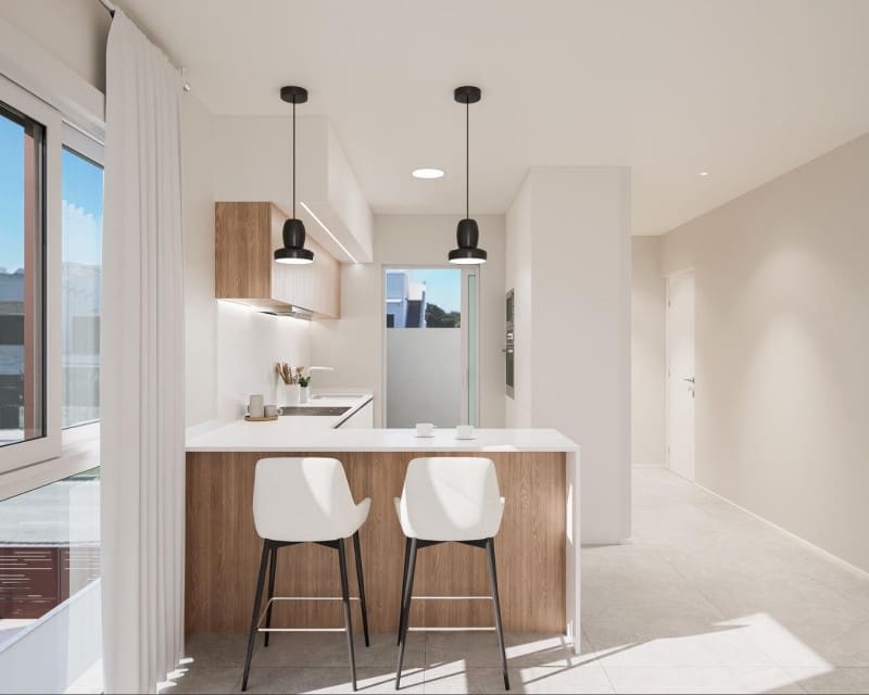 2 makuuhuone Huoneisto myytävänä paikassa El Mojon mukana uima-altaan - 369 900 € (Ref: 8732180)