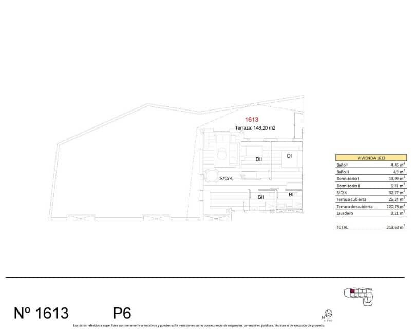 2 soveværelse Penthouse til salg i San Miguel de Salinas med swimmingpool - € 319.900 (Ref: 8732192)