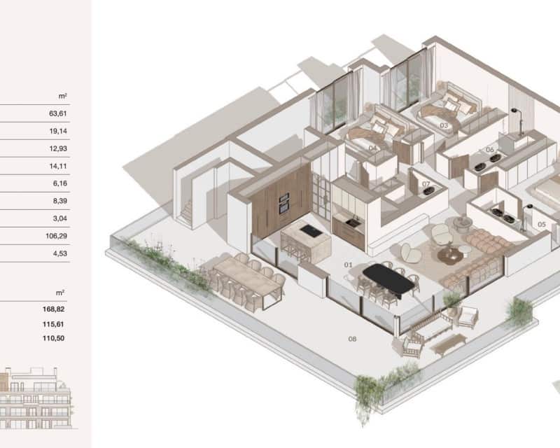 3 bedroom Apartment for sale in San Miguel de Salinas with pool - € 475,000 (Ref: 8732195)