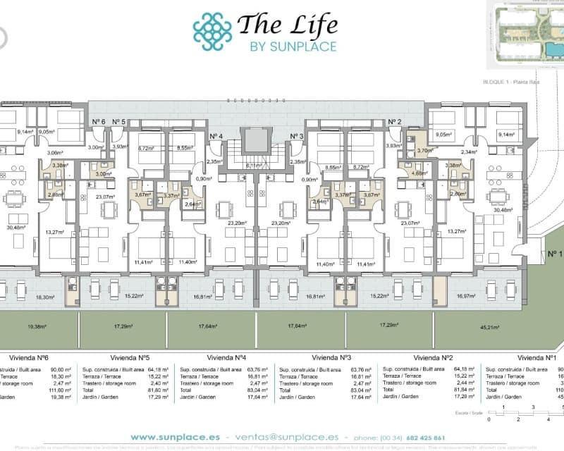 2 bedroom Apartment for sale in Pilar de la Horadada with pool - € 269,000 (Ref: 8937870)