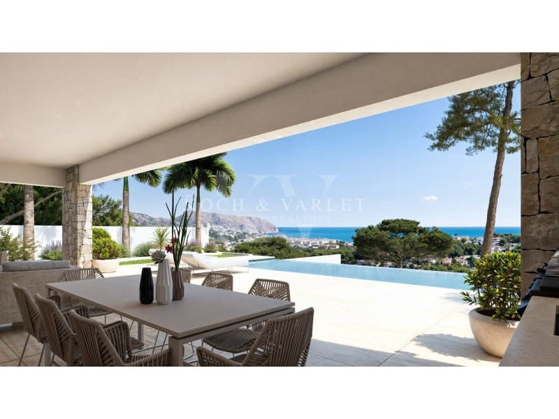 4 soveværelse Villa til salg i Moraira med swimmingpool garage - € 2.300.000 (Ref: 10011208)