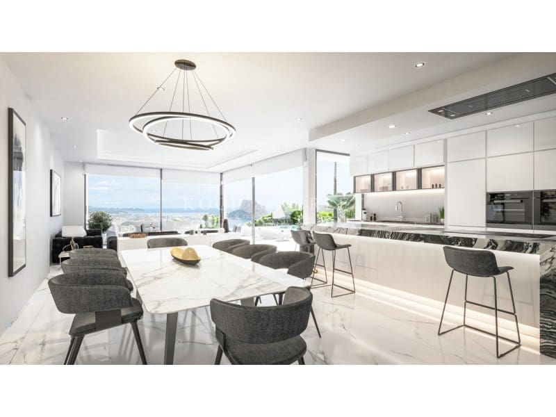 4 soveværelse Villa til salg i Calpe / Calp med swimmingpool garage - € 1.550.000 (Ref: 7361546)