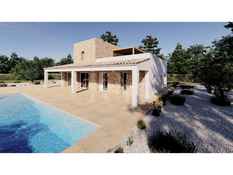 3 makuuhuone Maalaistalo myytävänä paikassa Benissa mukana uima-altaan - 1 650 000 € (Ref: 7361553)