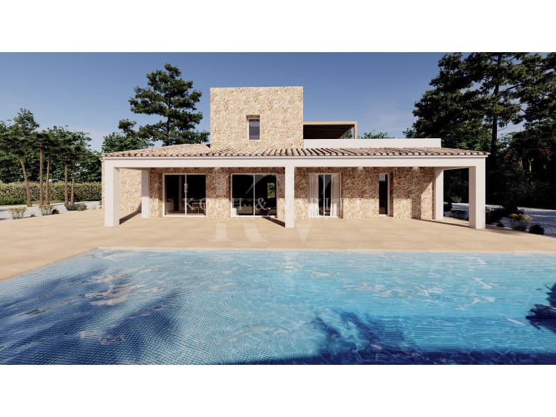 3 makuuhuone Maalaistalo myytävänä paikassa Benissa mukana uima-altaan - 1 650 000 € (Ref: 7361553)