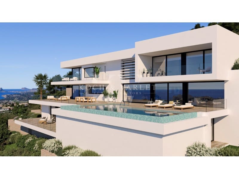 5 Zimmer Villa zu verkaufen in Cumbre del Sol mit Pool Garage - 5.428.000 € (Ref: 7424262)