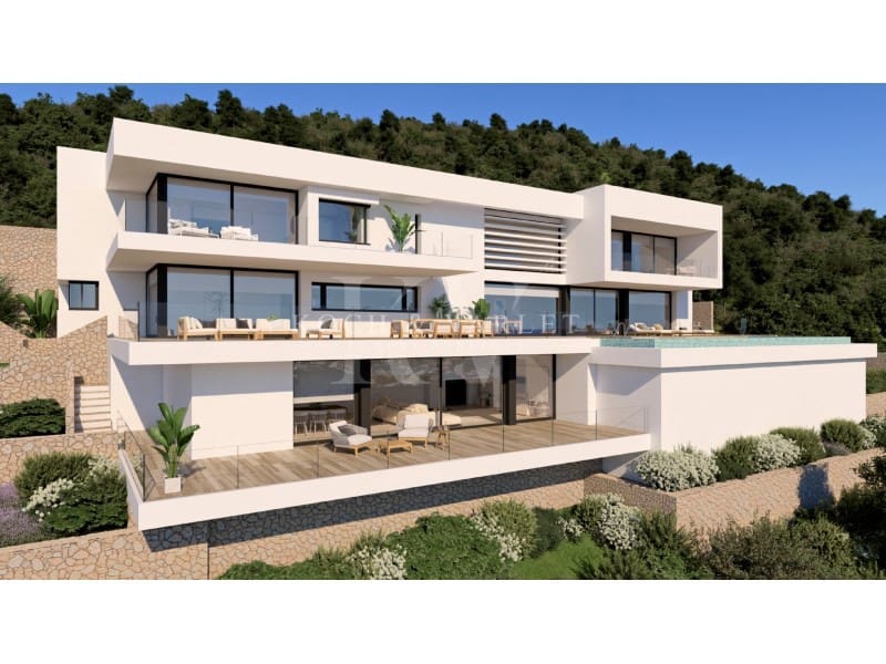 5 Zimmer Villa zu verkaufen in Cumbre del Sol mit Pool Garage - 5.428.000 € (Ref: 7424262)