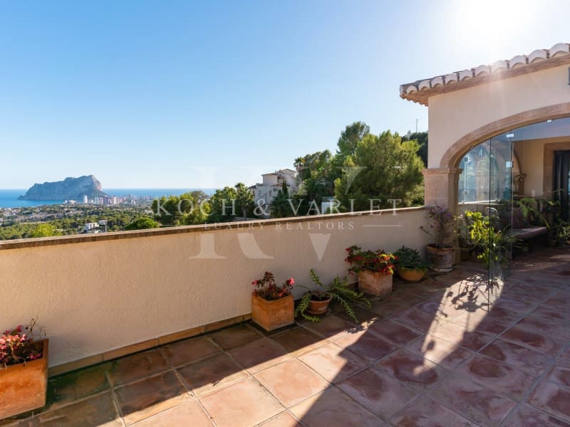 5 sypialnia Willa na sprzedaż w Benissa z basenem garażem - 2 200 000 € (Ref: 7825020)