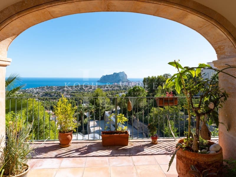 5 sypialnia Willa na sprzedaż w Benissa z basenem garażem - 2 200 000 € (Ref: 7825020)