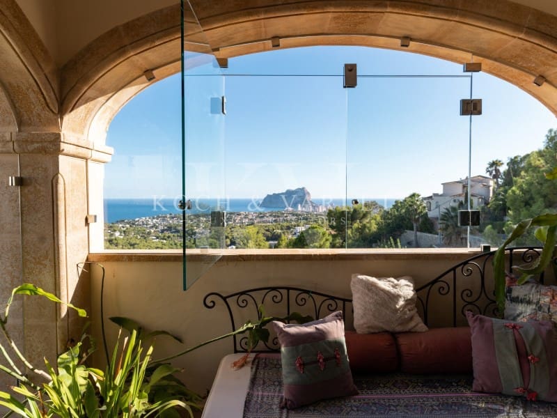 5 sypialnia Willa na sprzedaż w Benissa z basenem garażem - 2 200 000 € (Ref: 7825020)