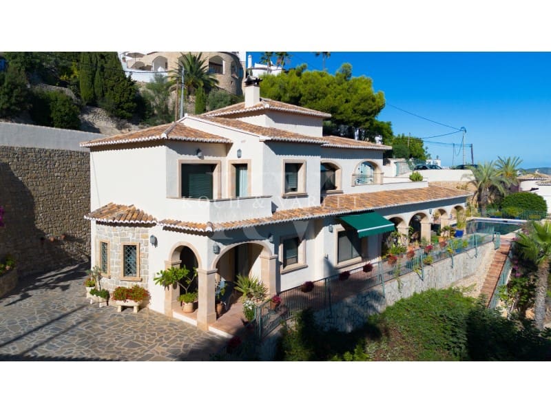 5 sypialnia Willa na sprzedaż w Benissa z basenem garażem - 2 200 000 € (Ref: 7825020)