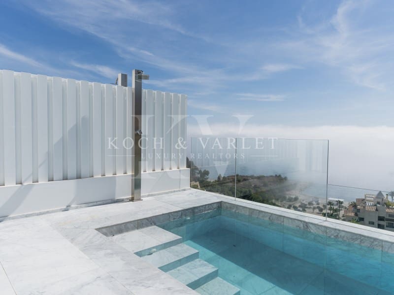 2 soverom Penthouse til salgs i Altea med svømmebasseng garasje - € 1 450 000 (Ref: 8226095)