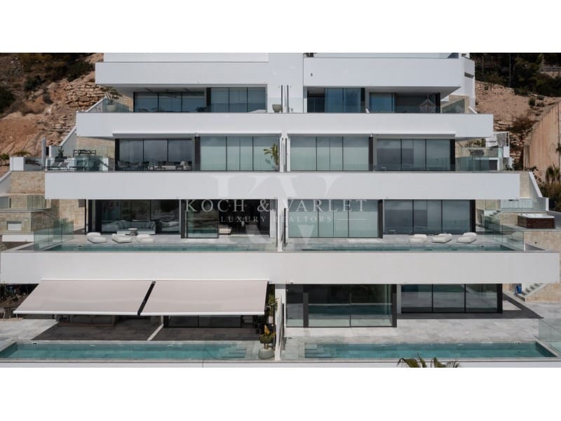 2 soverom Penthouse til salgs i Altea med svømmebasseng garasje - € 1 450 000 (Ref: 8226095)