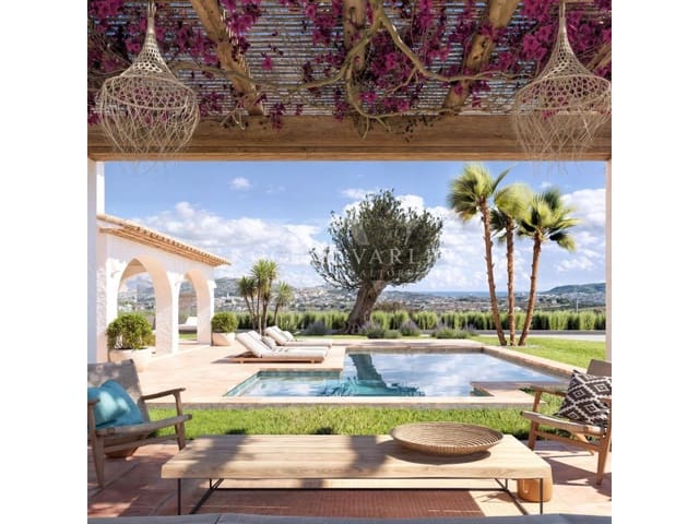 4 makuuhuone Maalaistalo myytävänä paikassa Teulada Pueblo, Teulada-Moraira mukana uima-altaan - 1 795 000 € (Ref: 8999185)