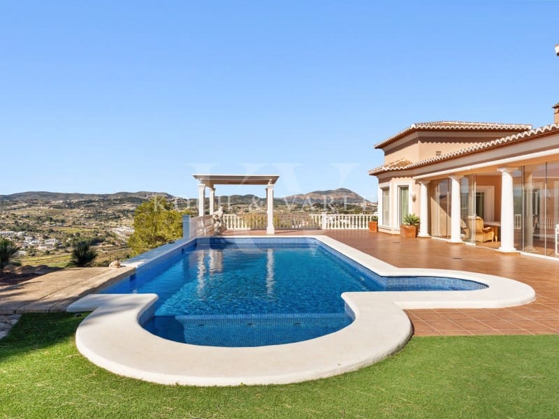 5 sypialnia Willa na sprzedaż w Moraira z basenem garażem - 1 450 000 € (Ref: 9648031)