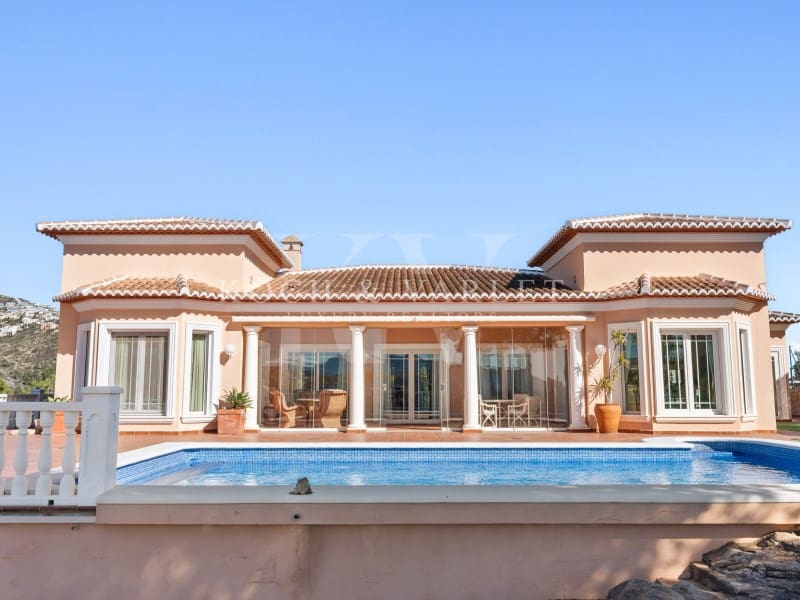 5 sypialnia Willa na sprzedaż w Moraira z basenem garażem - 1 450 000 € (Ref: 9648031)