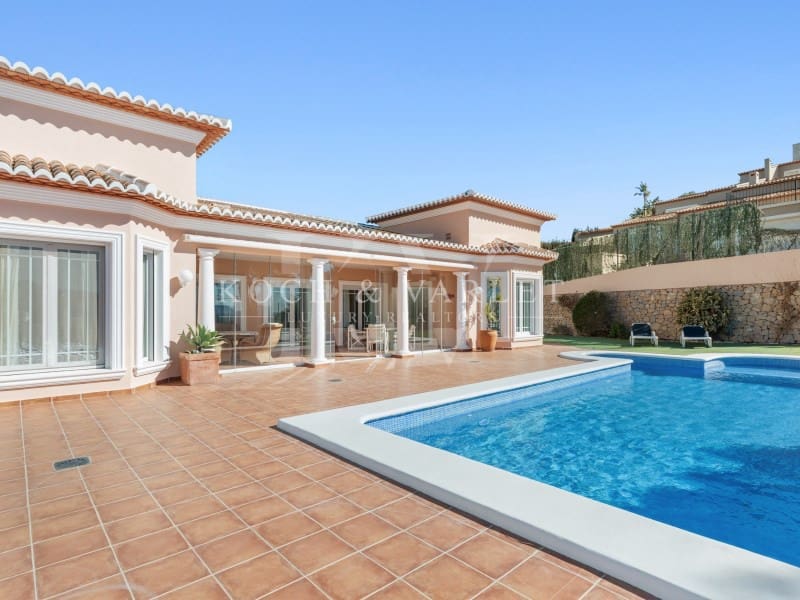 5 sypialnia Willa na sprzedaż w Moraira z basenem garażem - 1 450 000 € (Ref: 9648031)