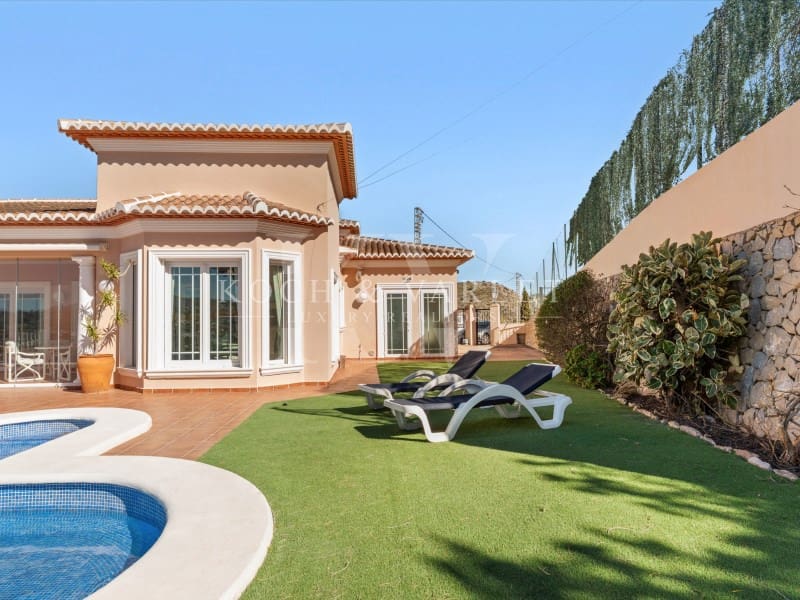 5 sypialnia Willa na sprzedaż w Moraira z basenem garażem - 1 450 000 € (Ref: 9648031)