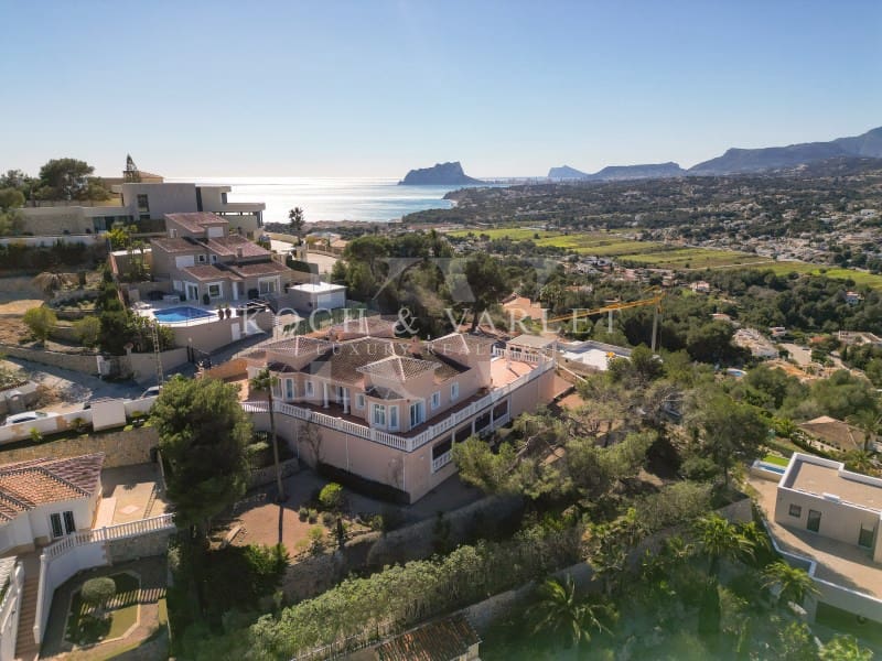 5 sypialnia Willa na sprzedaż w Moraira z basenem garażem - 1 450 000 € (Ref: 9648031)