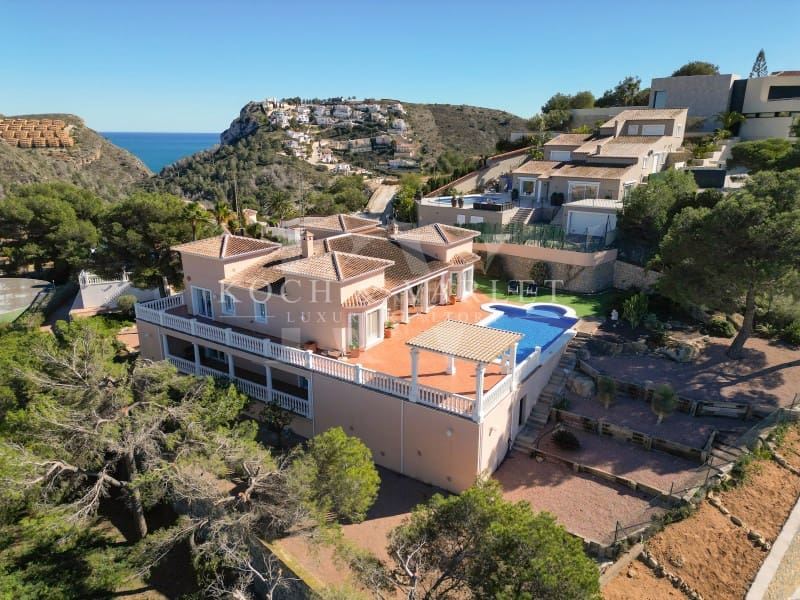 5 sypialnia Willa na sprzedaż w Moraira z basenem garażem - 1 450 000 € (Ref: 9648031)
