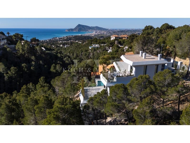 Chalet de 4 habitaciones en Altea la Vella en venta con piscina garaje - 2.250.000 € (Ref: 9818028)
