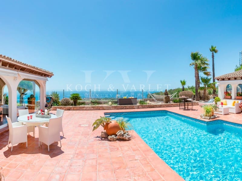 4 sypialnia Willa na sprzedaż w Moraira z basenem garażem - 2 495 000 € (Ref: 9978543)