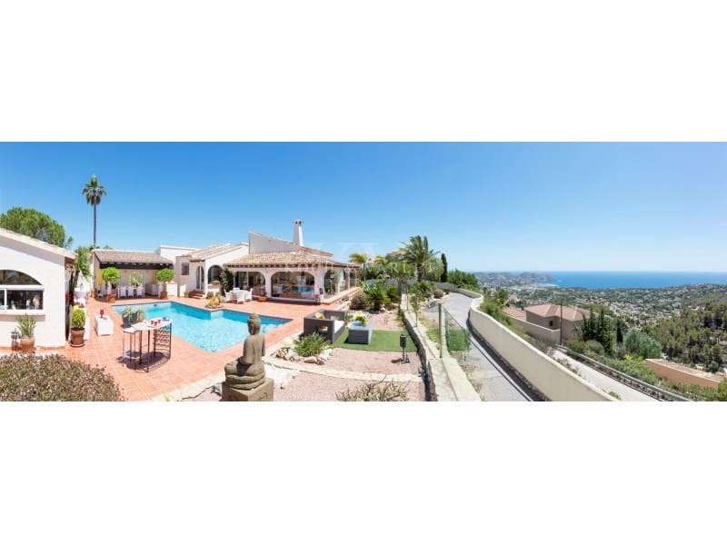 4 sypialnia Willa na sprzedaż w Moraira z basenem garażem - 2 495 000 € (Ref: 9978543)